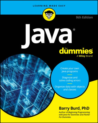 Cover image for 9781394289240 - Java For Dummies, 9th Edition