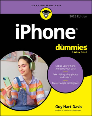 Cover image for 9781394291540 - iPhone For Dummies, 2025 Edition