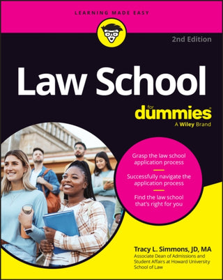 Cover image for 9781394294190 - Law School For Dummies, 2nd Edition