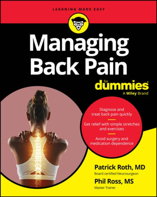Cover image for 9781394295289 - Managing Back Pain For Dummies