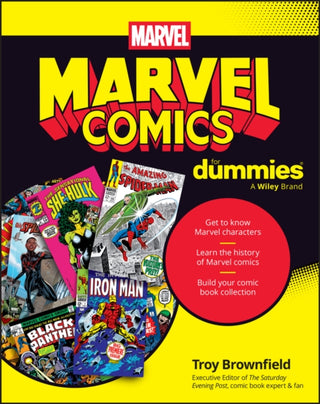 Cover image for 9781394299294 - Marvel Comics For Dummies