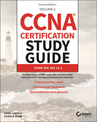 Cover image for 9781394302154 - CCNA Certification Study Guide Volume 2