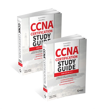 Cover image for 9781394304080 - CCNA Certification Study Guide Volume 1 and Volume 2 Set