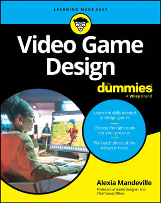 Cover image for 9781394308170 - Video Game Design For Dummies
