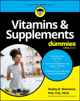 Cover image for 9781394311507 - Vitamins & Supplements For Dummies