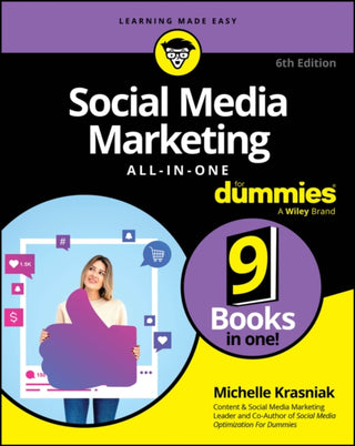 Cover image for 9781394318759 - Social Media Marketing All-in-One For Dummies