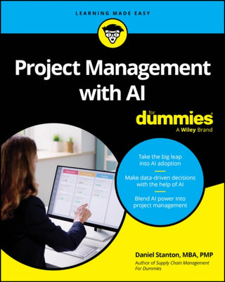 Cover image for 9781394320844 - Project Management with AI For Dummies
