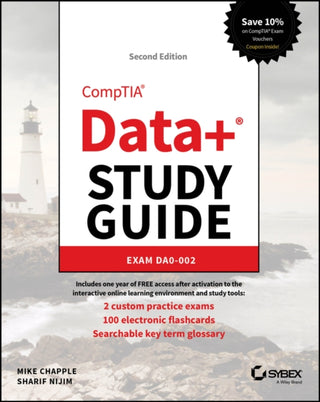 Cover image for 9781394320912 - CompTIA Data+ Study Guide