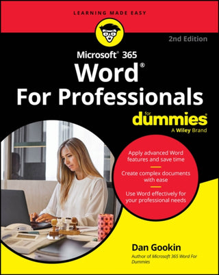 Supplemental image for 9781394323869 - Microsoft 365 Word For Professionals For Dummies