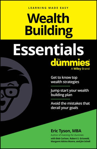 Cover image for 9781394326198 - Wealth Building Essentials For Dummies