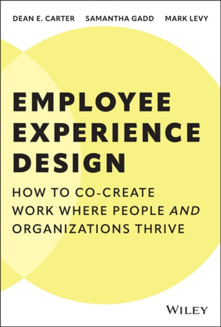 Cover image for 9781394329588 - Employee Experience Design