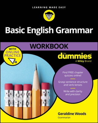 Supplemental image for 9781394330997 - Basic English Grammar Workbook For Dummies with Online Practice Quizzes