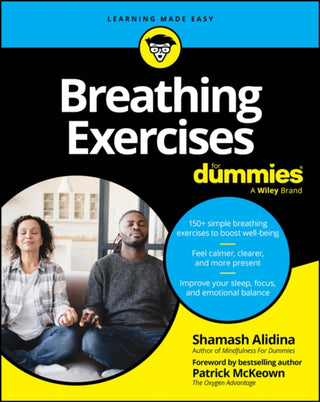 Cover image for 9781394331031 - Breathing Exercises For Dummies
