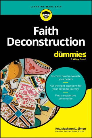Cover image for 9781394331383 - Faith Deconstruction For Dummies