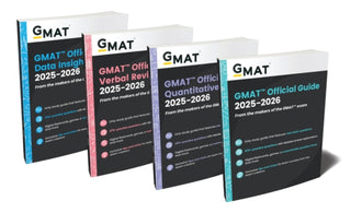 Cover image for 9781394333936 - GMAT Official Guide 2025–2026 Bundle: Books + Onli ne Question Bank