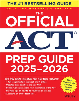Cover image for 9781394335886 - The Official ACT Prep Guide 2025 - 2026