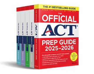 Cover image for 9781394335909 - The Official ACT Prep & Subject Guides 2025-2026 Complete Set