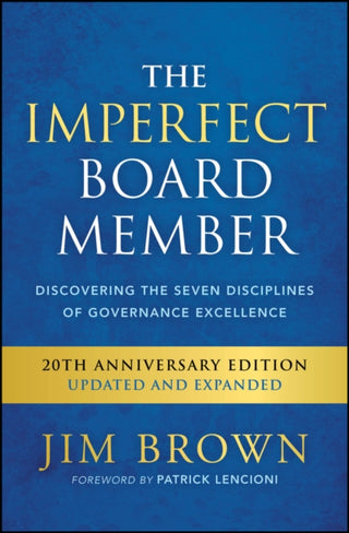 Cover image for 9781394336548 - The Imperfect Board Member