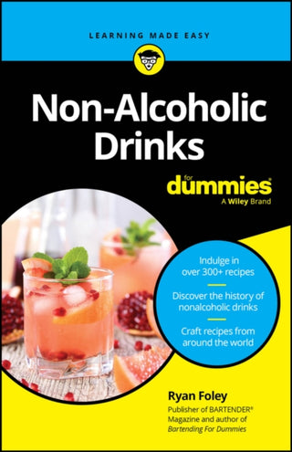 Cover image for 9781394340927 - Non-Alcoholic Drinks For Dummies