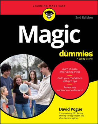 Cover image for 9781394343249 - Magic For Dummies, 2nd Edition
