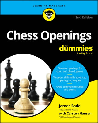 Cover image for 9781394344994 - Chess Openings For Dummies, 2nd Edition