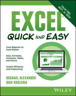 Cover image for 9781394345267 - Excel Quick and Easy