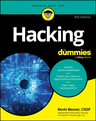 Cover image for 9781394348121 - Hacking For Dummies, 8th Edition