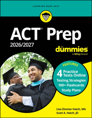 Cover image for 9781394351343 - ACT Prep 2026/2027 For Dummies