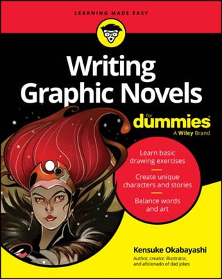 Cover image for 9781394353736 - Writing Graphic Novels For Dummies