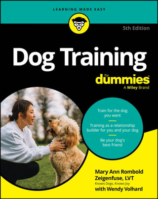 Cover image for 9781394356300 - Dog Training For Dummies