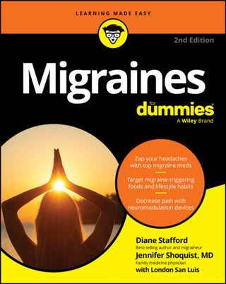 Cover image for 9781394357833 - Migraines For Dummies, 2nd Edition