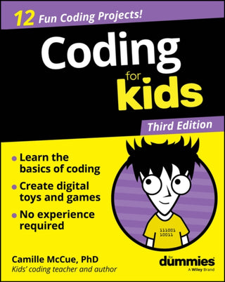 Cover image for 9781394359769 - Coding For Kids For Dummies, 3rd Edition