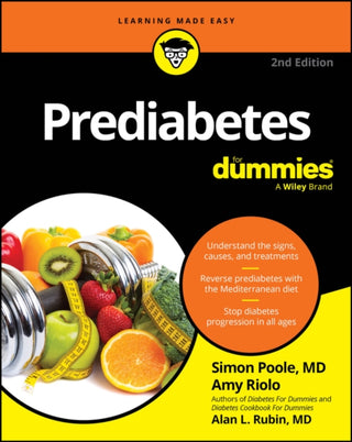 Cover image for 9781394361168 - Prediabetes For Dummies