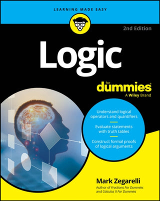Cover image for 9781394362349 - Logic For Dummies
