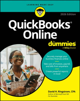 Cover image for 9781394367177 - QuickBooks Online For Dummies, 2026 Edition