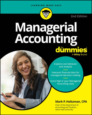 Cover image for 9781394367498 - Managerial Accounting For Dummies, 2nd Edition