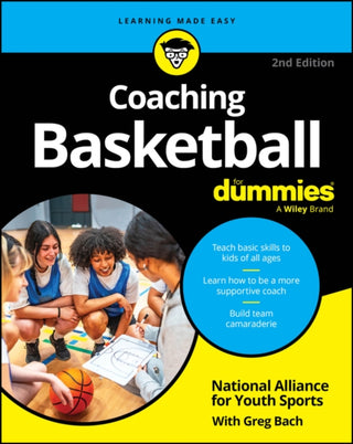 Cover image for 9781394368105 - Coaching Basketball For Dummies