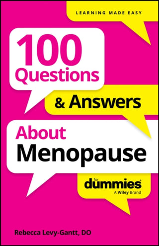 Cover image for 9781394369690 - 100 Questions & Answers About Menopause For Dummie s