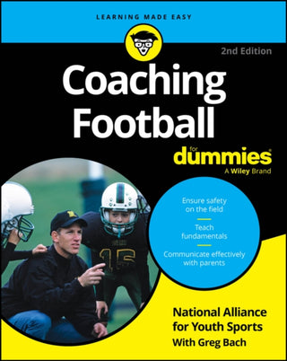 Cover image for 9781394369904 - Coaching Football For Dummies