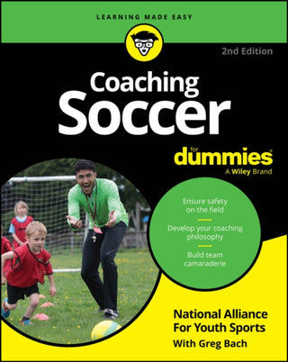 Cover image for 9781394370252 - Coaching Soccer For Dummies, Second Edition
