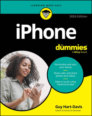 Cover image for 9781394373956 - iPhone For Dummies, 2026 Edition