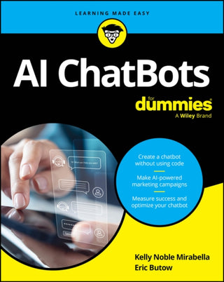 Cover image for 9781394378555 - AI ChatBots For Dummies