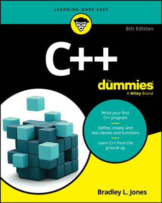 Cover image for 9781394380442 - C++ For Dummies, 8th Edition