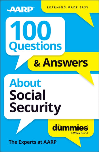 Cover image for 9781394380527 - 100 Questions & Answers About Social Security For Dummies