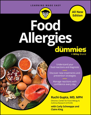 Cover image for 9781394382118 - Food Allergies For Dummies, All New Edition