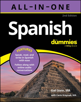 Cover image for 9781394385201 - Spanish All-In-One For Dummies