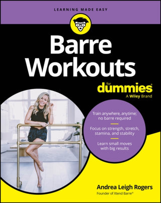Cover image for 9781394387564 - Barre Workouts For Dummies