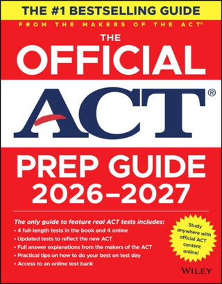Cover image for 9781394405510 - The Official ACT Prep Guide 2026-2027