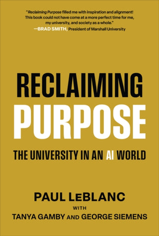 Cover image for 9781394407477 - Reclaiming Purpose