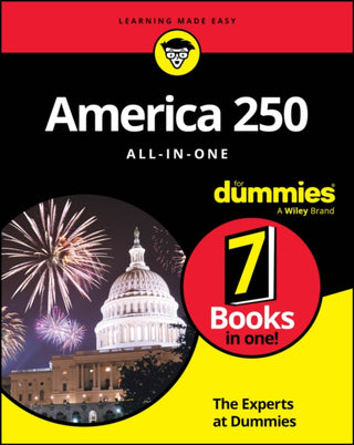 Cover image for 9781394410002 - America′s 250th All–In–One For Dummies